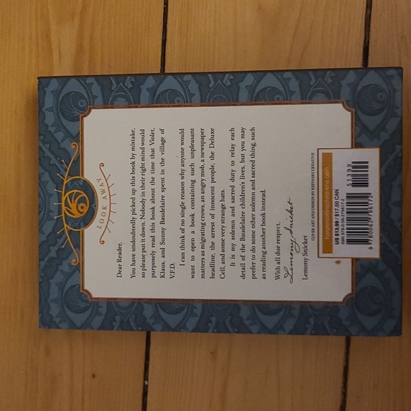 A Series of Unfortunate Events Book 7 - The Vile Village - Picture 2 of 4